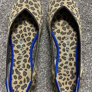 Rothy's Brown Spot Leopard Print Flats 6.5